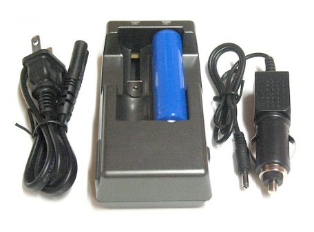 Charger: 18650 Lithium twin battery charger